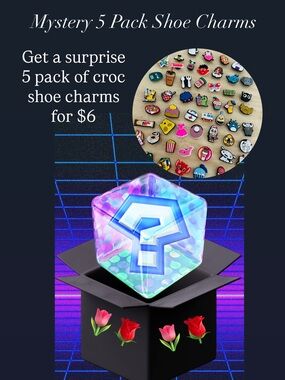 ⁉️Shoe Charm Mystery 5 Pack ⁉️